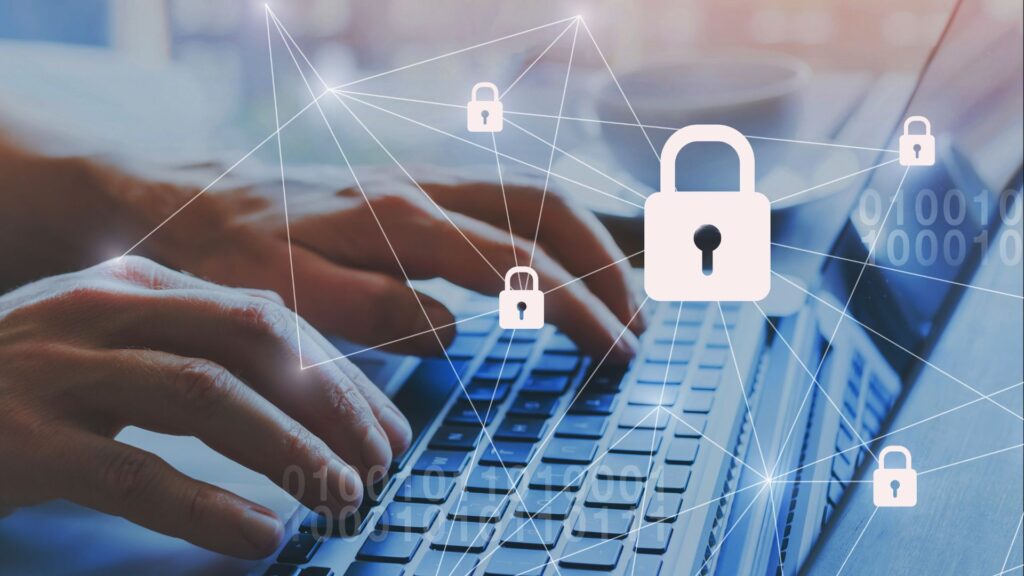 The image showcases a shield with a lock icon, representing the HTTPS protocol, and an alert icon, implying the detection of an invalid certificate.