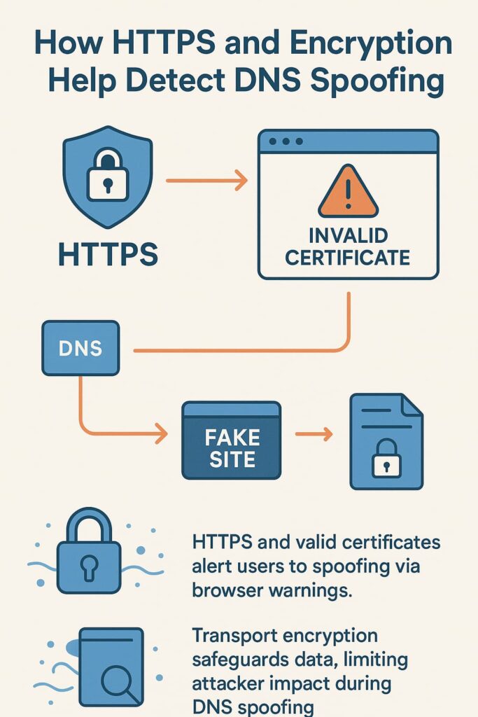 The image displays various icons, including a lock, a search icon, and a document icon, suggesting the concepts of encryption, security, and document-related activities.