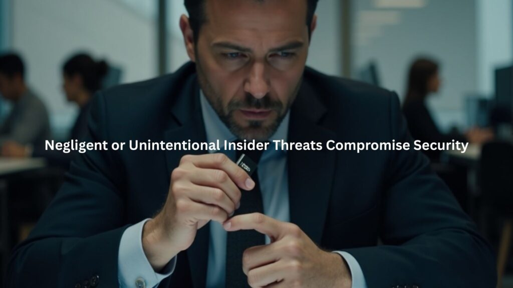 A man in business attire sits at his desk in a corporate office.