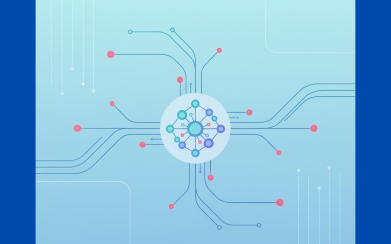 An abstract illustration depicting a complex neural network structure, symbolizing the intricate applications of machine learning.