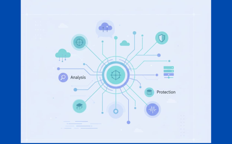 Comprehensive analysis, robust protection, and advanced threat detection visualized.