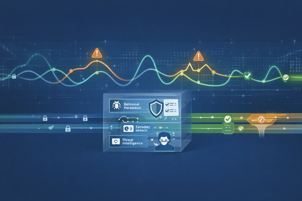 DPI in next-generation firewalls NGFW analyzing network behavior patterns with threat intelligence and anomaly detection