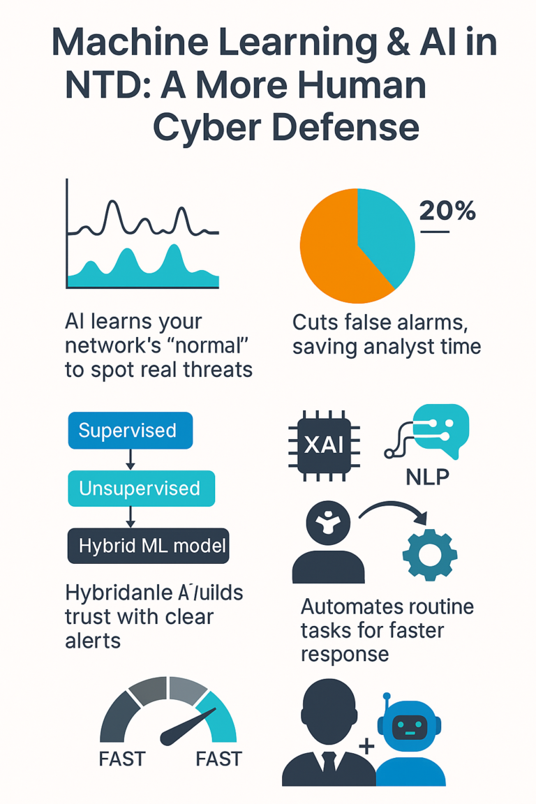 Machine Learning In Defence Machine Learning & AI in NTD: A More Human Cyber Defense - Network ...