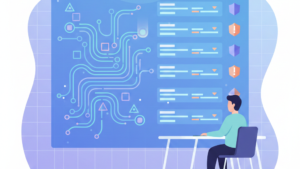 Utilizing Network Metadata & Session Records visualized through session flows and analyst monitoring real-time network behavior