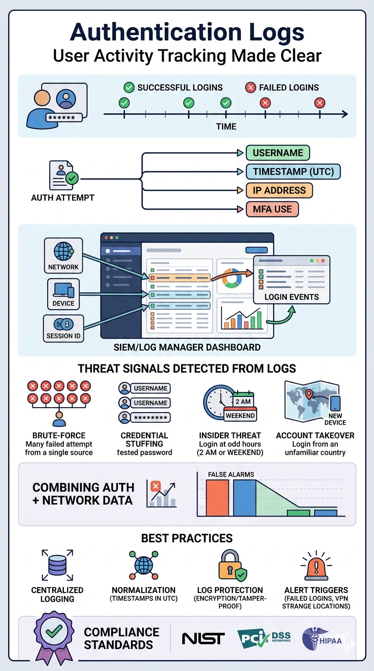 Authentication Logs User Activity Tracking Made Clear - Network Threat ...
