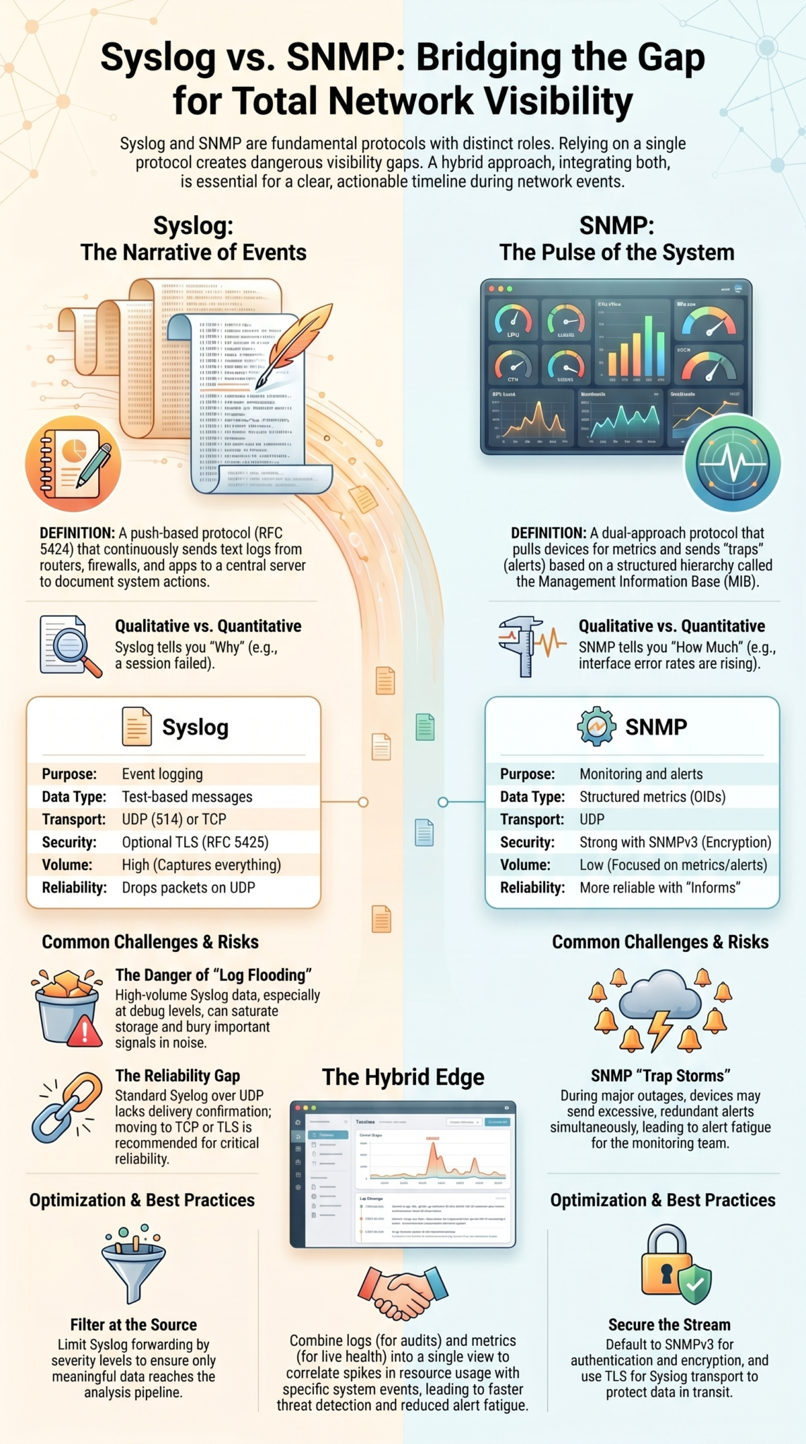 Syslog In Networking Choosing Log Forwarding Protocols: Syslog & SNMP - Network Threat Detection
