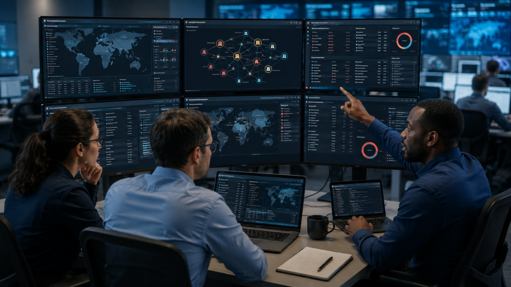 Security team using WHOIS Information Domain Reputation Lookup to investigate suspicious domains