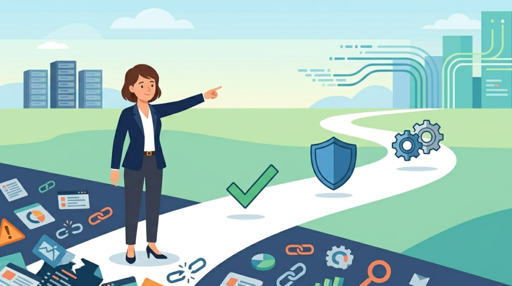 Support image illustrating major SIEM challenges like poor log management, integration delays, and high visibility gaps.