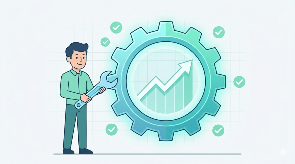 A clean illustration of data filtering for fast detection, highlighting siem rule tuning alert management. 