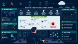Featured Image: Leveraging IoAs proactive threat hunting using network, endpoint, and identity telemetry to detect threats early. 